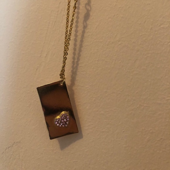 Breast Cancer Awareness Necklace - Picture 2 of 3